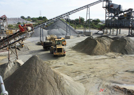 Production Line for crushing limestone