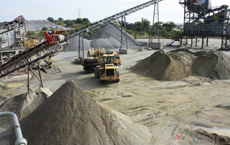 Production Line for crushing limestone